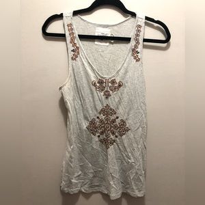 H&M Embroidered Tank Top